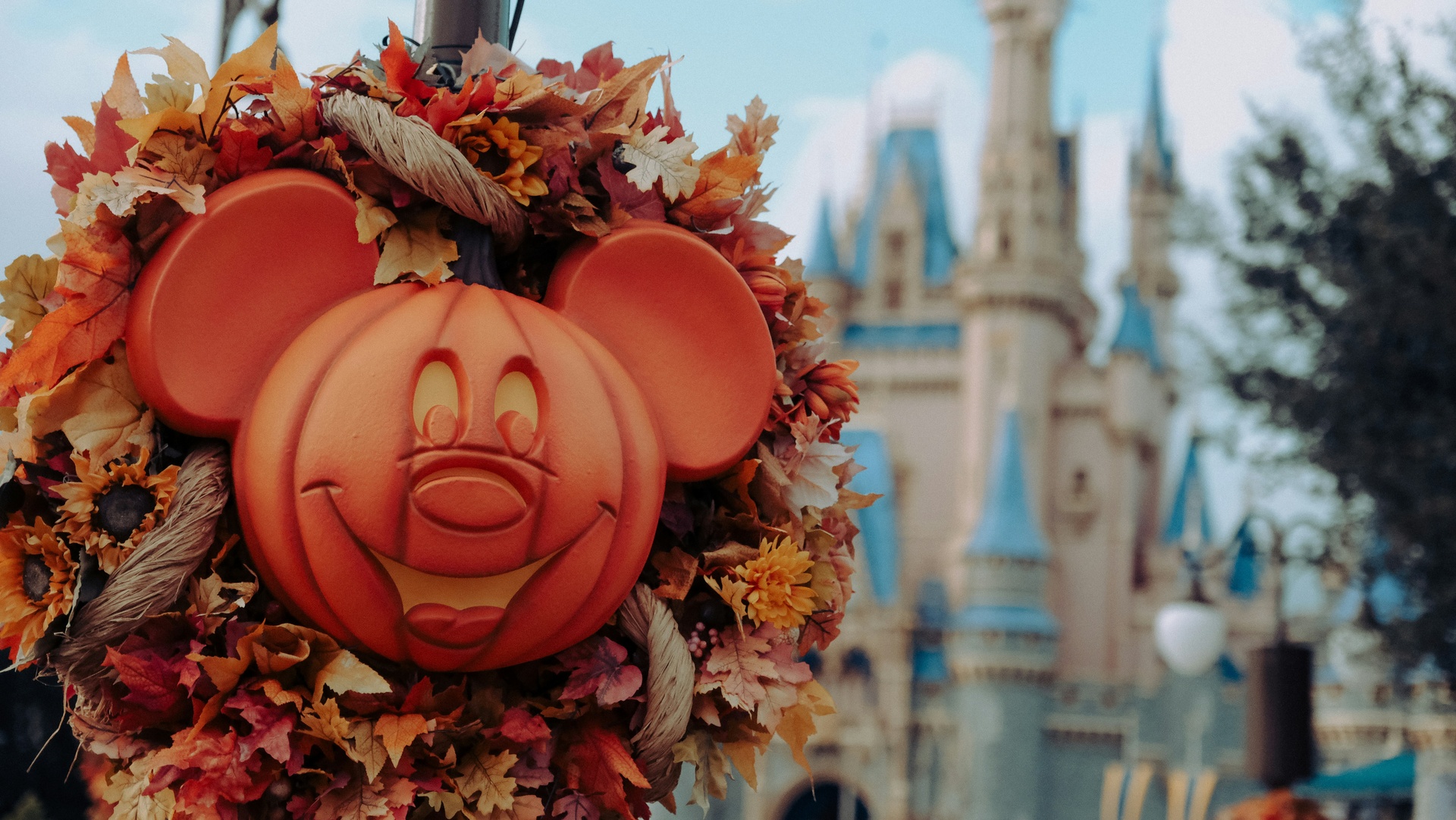 Castillo de Disney World en Orlando