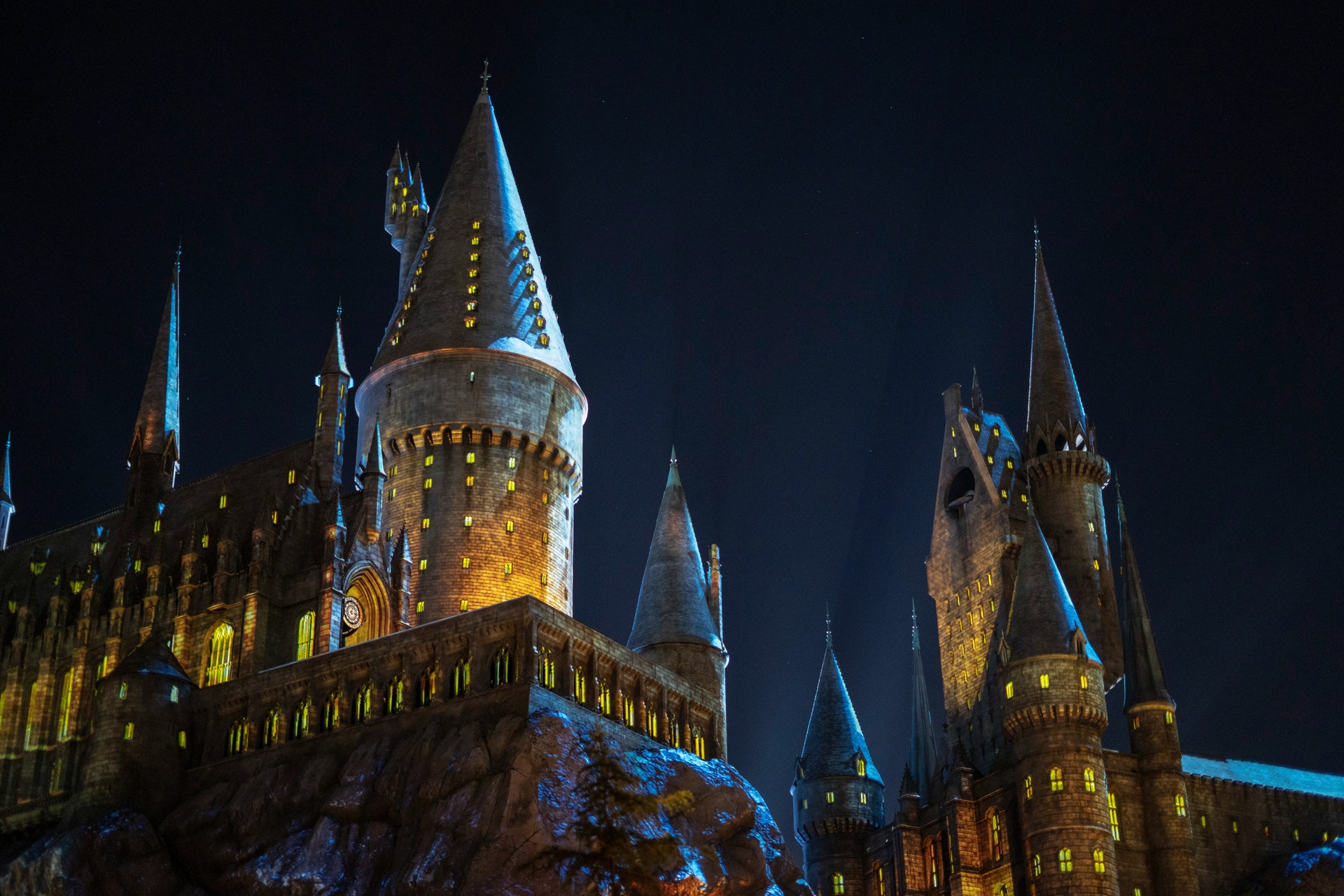 Castillo de Hogwarts en The Wizarding World of Harry Potter