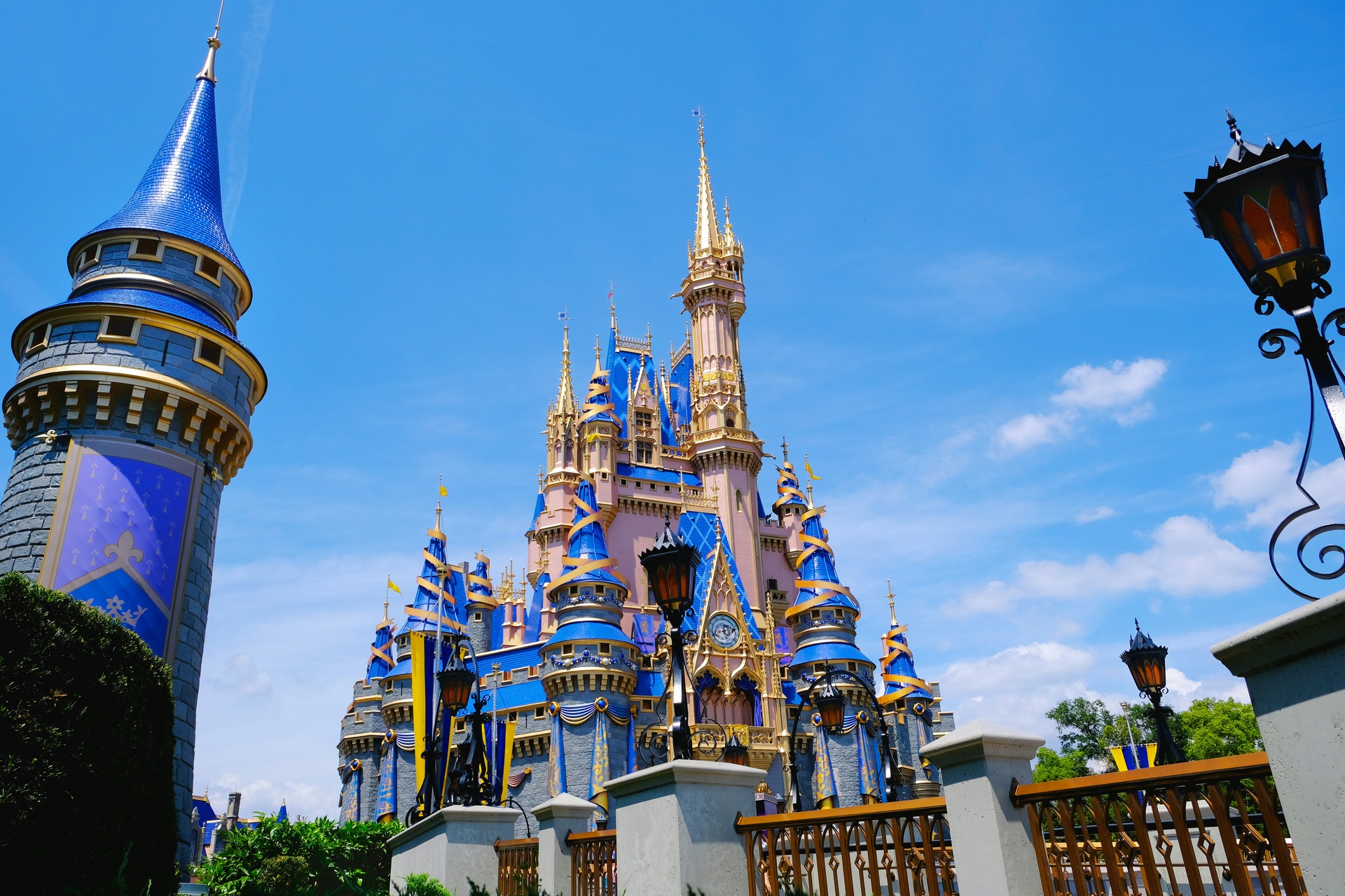 Castillo de Disney World en Orlando, Florida
